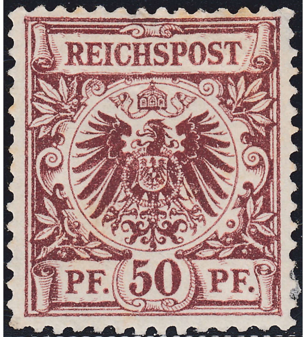 Deutsches Reich Nr. 50 b ungestempelt geprft und signiert