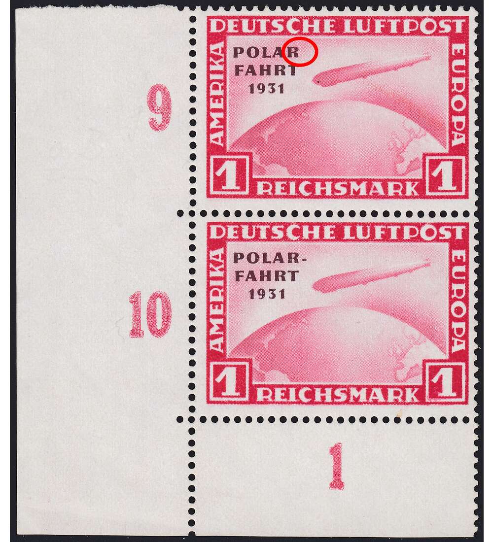 Deutsches Reich Nr. 456 + 456 I postfrisch **