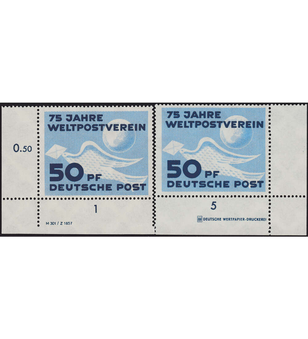 DDR Druckvermerk u. Druckerei- zeichen Nr. 242 postfrisch