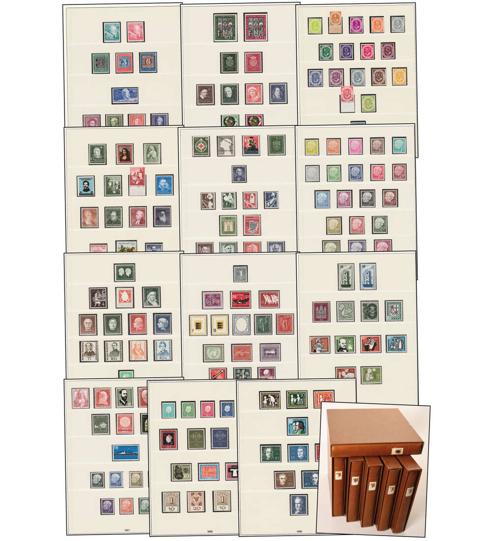 BRD Bund 1949 - 2000 postfrisch ** komplette Kollektion