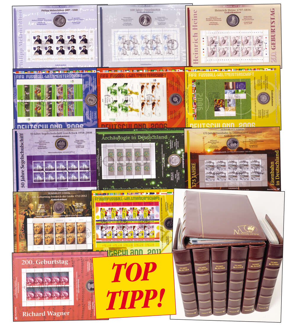 BRD Numisbl�tter - Riesensammlung von 1/97 bis 5/15