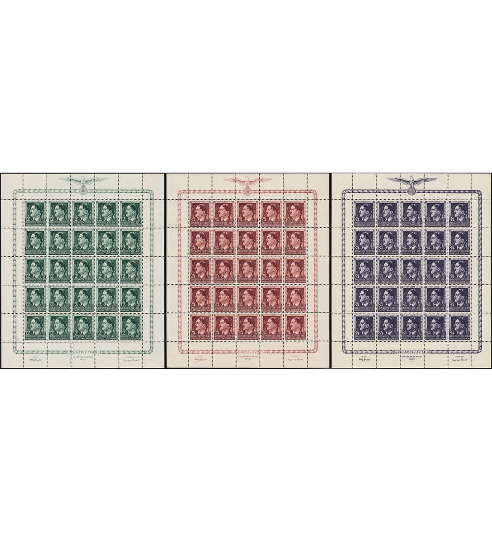 Genergouvernement Kleinbogen Nr. 117-119 postfrisch **