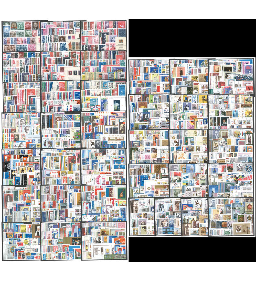 DDR 1954-1990 postfrisch **