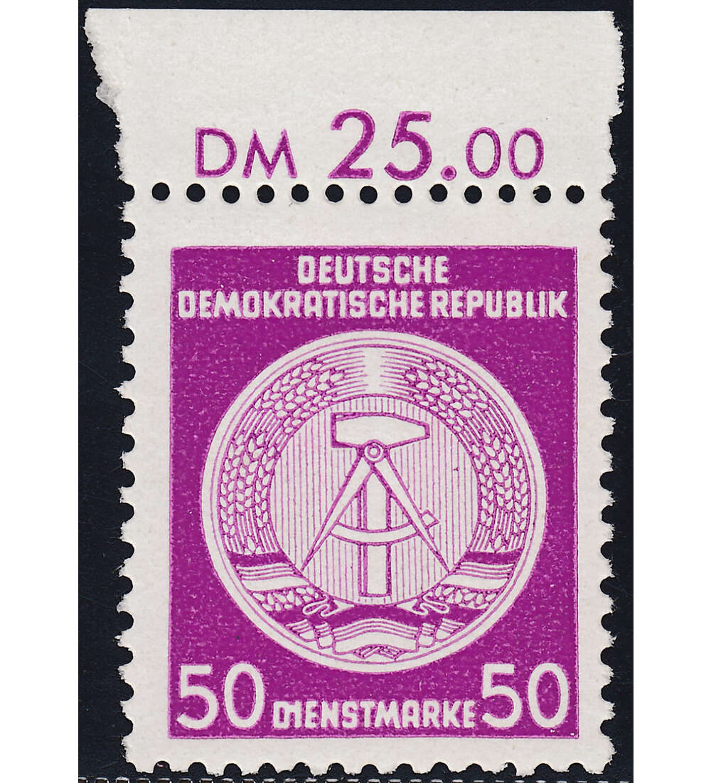 DDR Nr. D 26 PF I postfrisch **