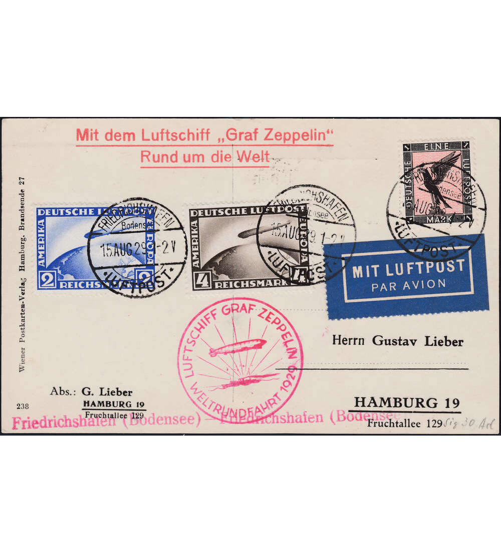 Deutsches Reich Nr. 423-424 mit Sonderstempel