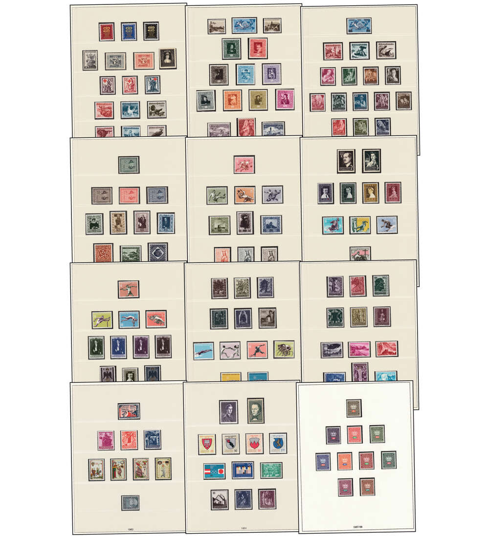 Liechtenstein 1945 - 2000 postfrisch **