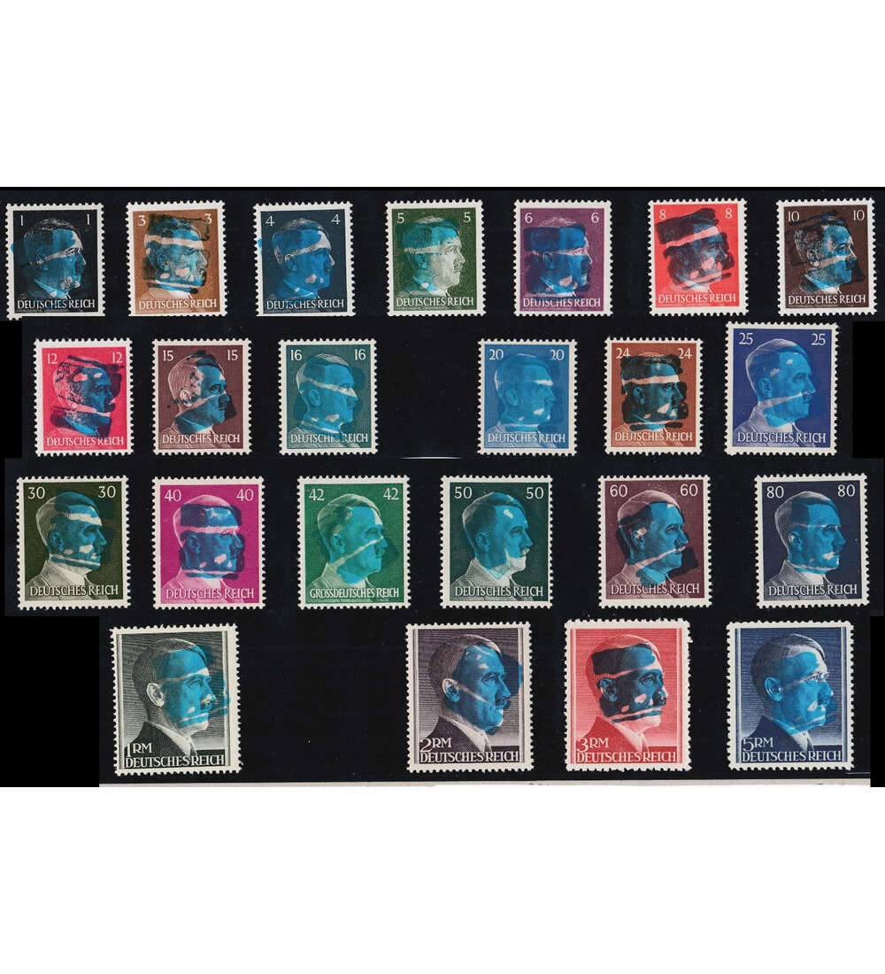 Lokalausgabe Herthau Nr. 1-23 postfrisch