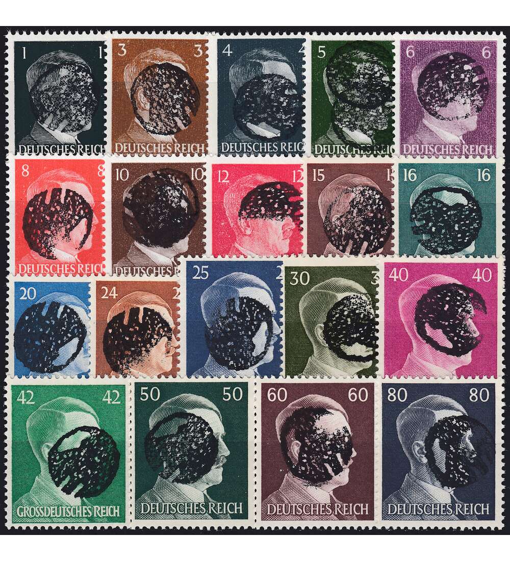 Deutsche Lokalausgabe Flha Nr. 1 - 19 postfrisch **