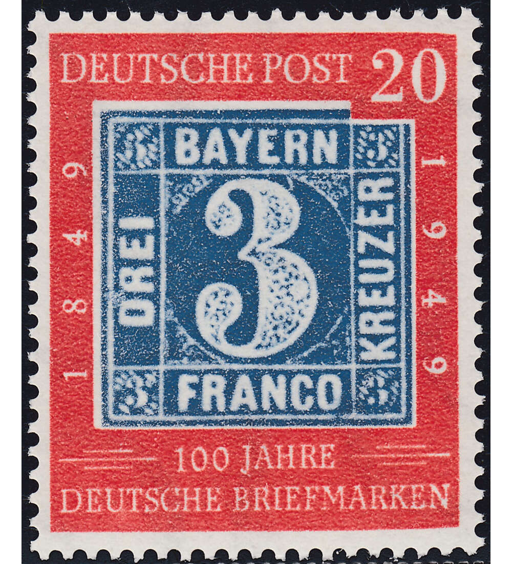 BRD Bund Nr. 114 VI postfrisch ** Plattenfehler