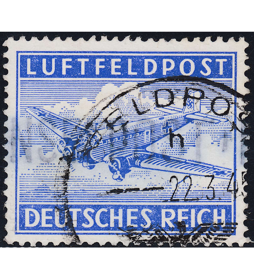 Deutsches Reich Feldpost Nr. 11 A a gestempelt mit Farbfotoattest