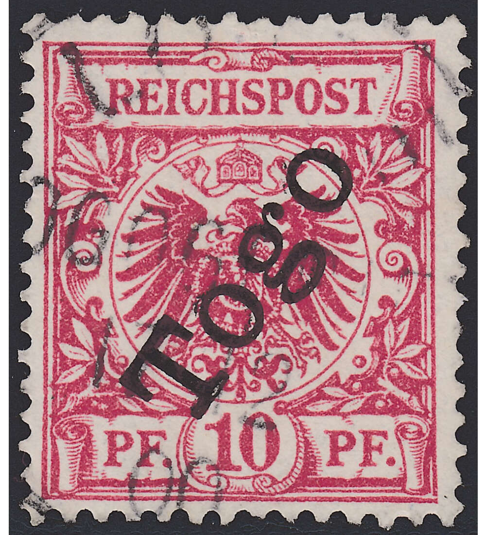 Dt. Kolonie Togo Nr. 3 b gestempelt und geprft