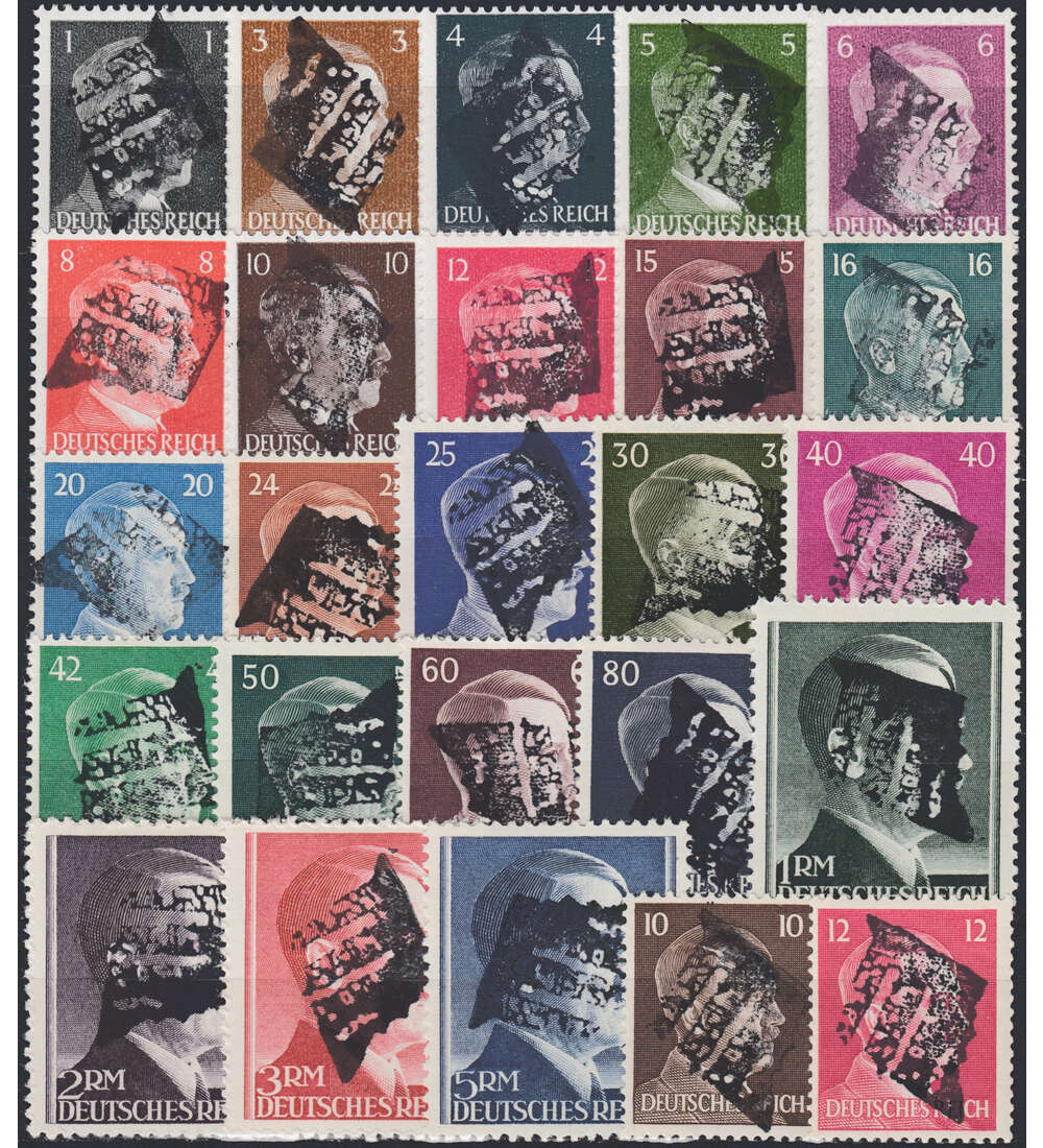 Lokalausgabe - Harthau Nr. 1 - 25 postfrisch **