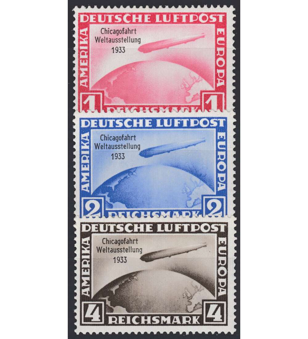 Dt. Reich Nr. 496-498 postfrisch geprft und signiert