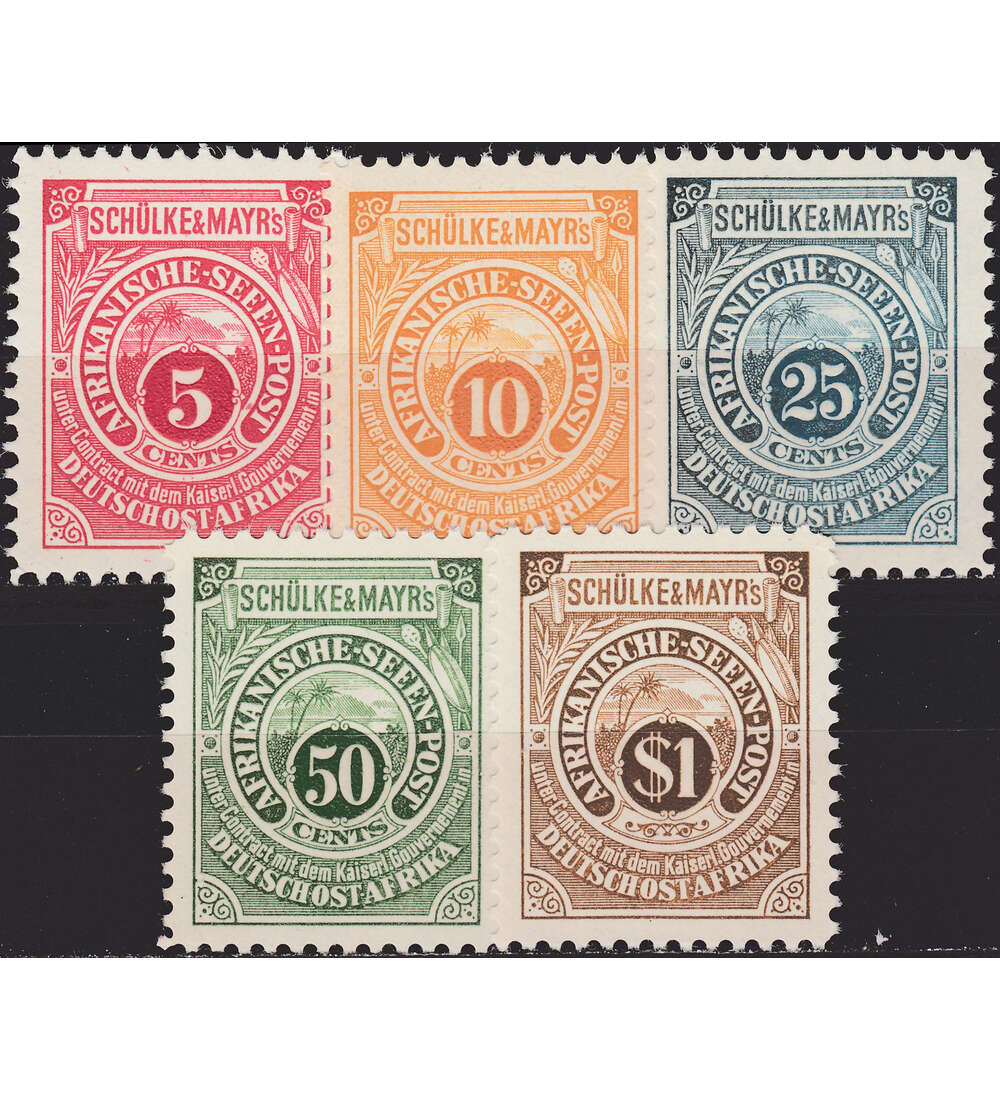 Dt. Kolonien - Ostafrika Nr. SNA - SNE postfrisch **