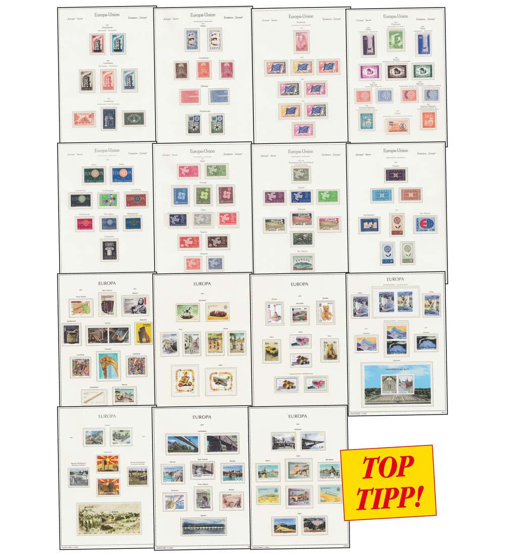 Europa - Cept 1948 - 2020 postfrisch **