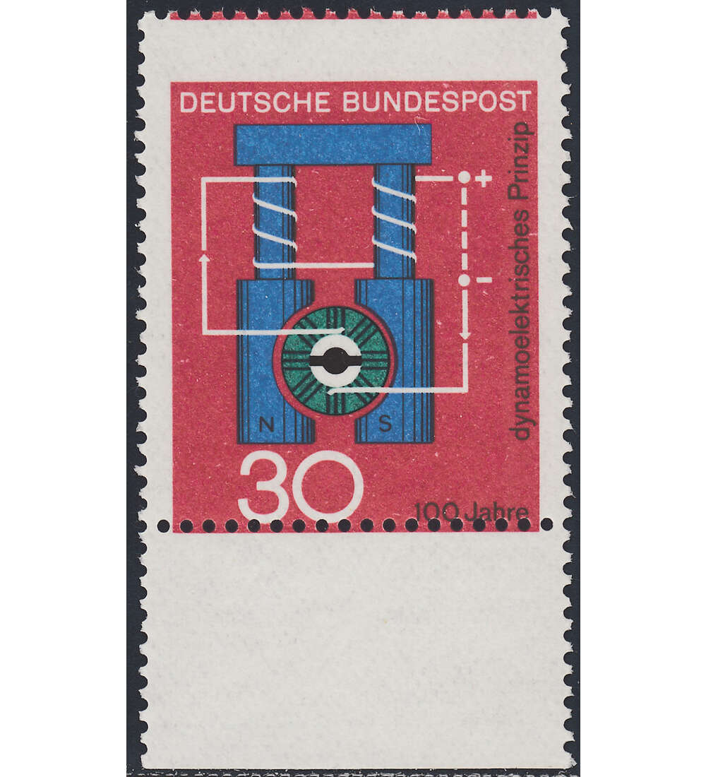 BRD Bund Nr. 522 Druckverschiebung