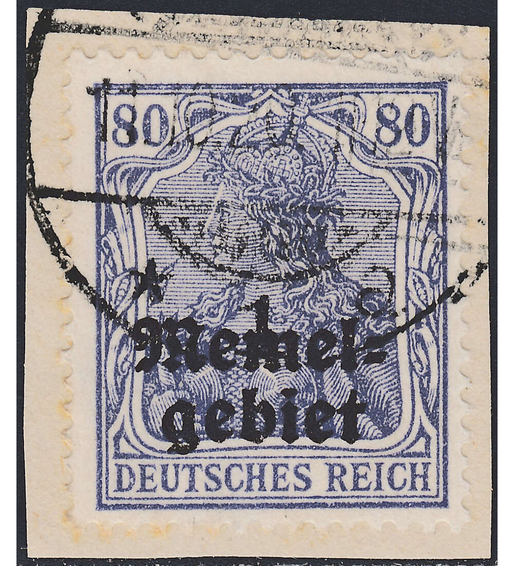 Memel Nr. 17 b gestempelt geprft und signiert