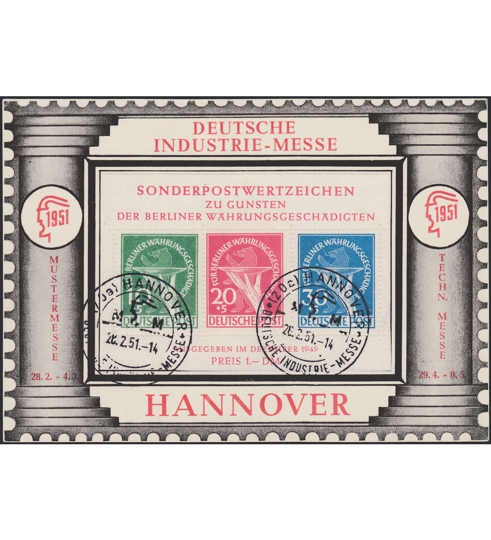 Berlin Block 1 auf Sonderkarte