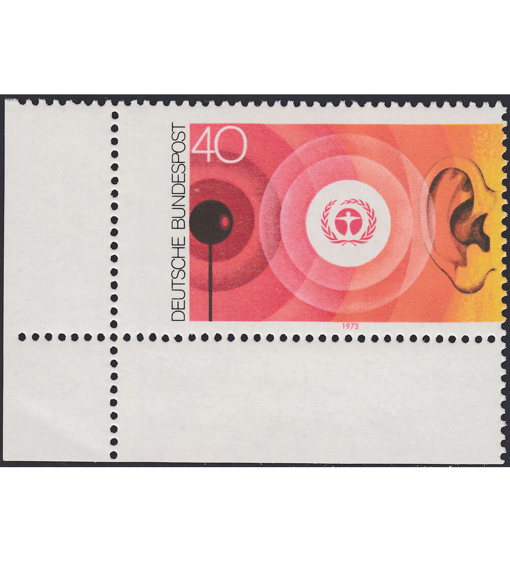 BRD Bund Nr. 776 Verz�hnung postfrisches Eckrandst�ck