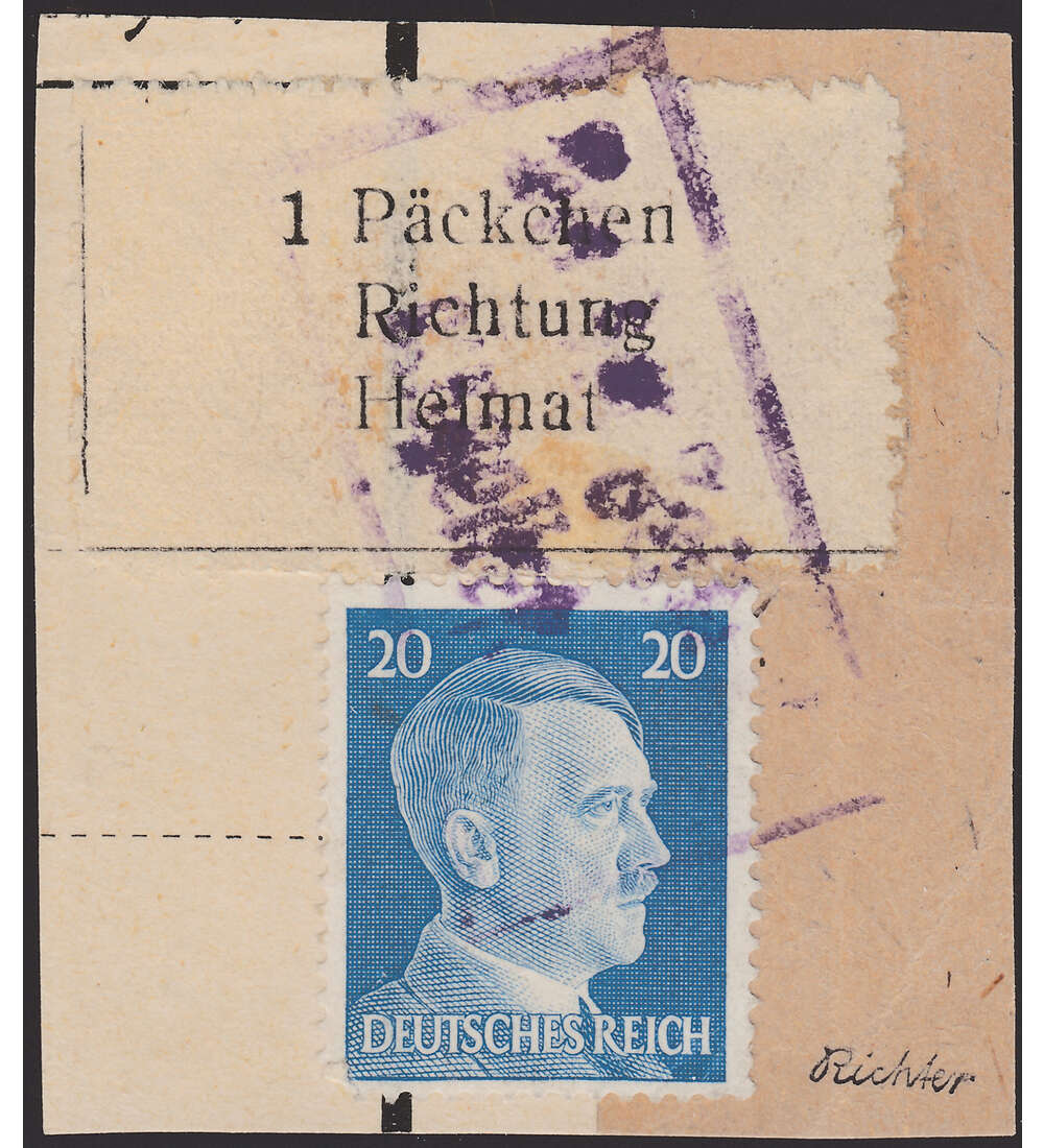 Feldpostmarke Krim Nr. 15 I gestempelt