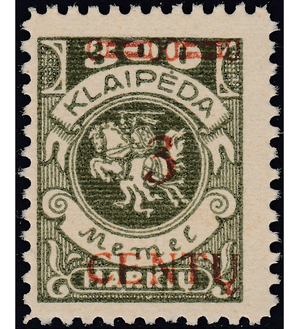 Memel  Spezial  Nr. 168 A I postfrisch