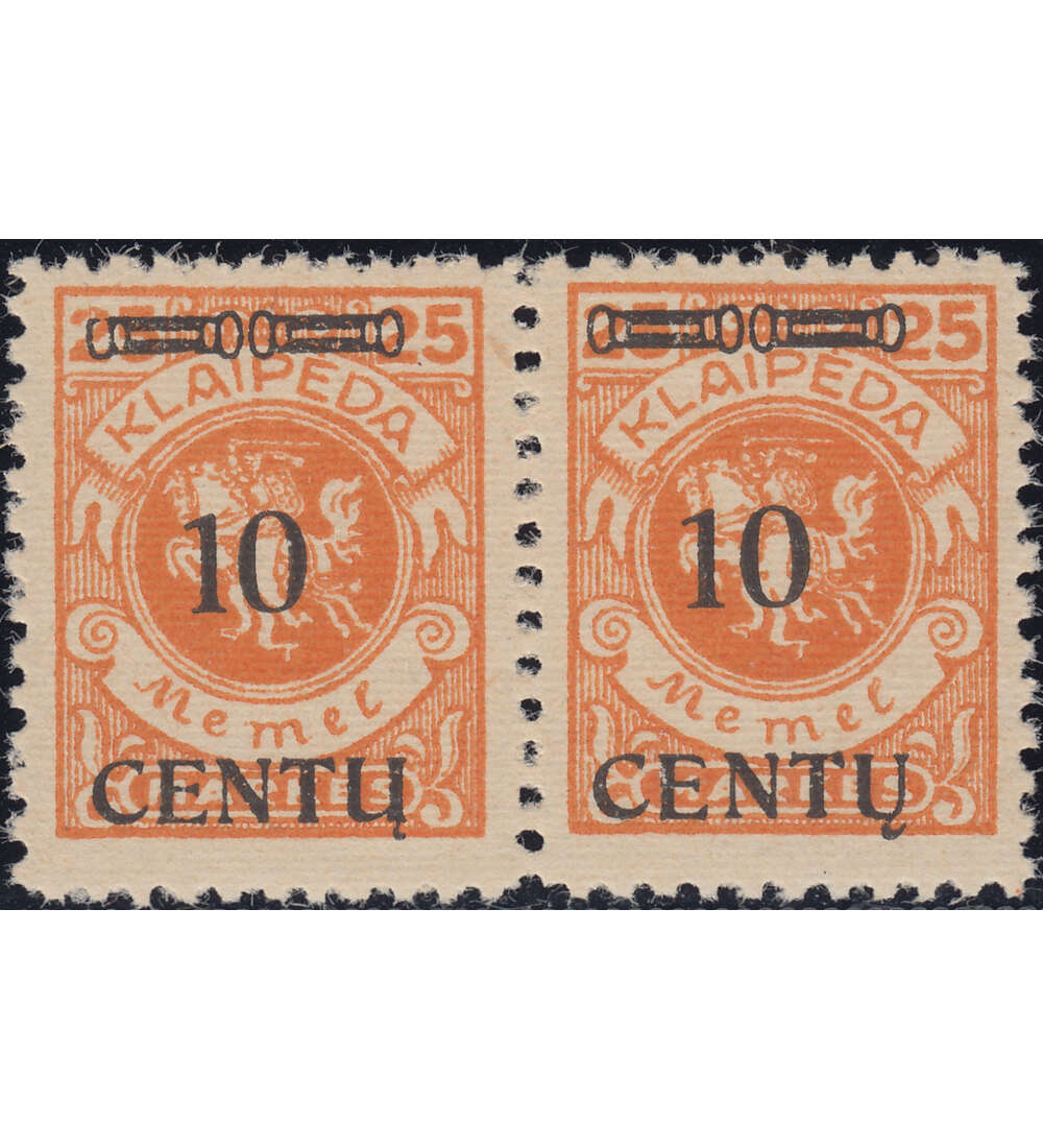 Memel  Spezial  Nr. 169 W 3 postfrisch