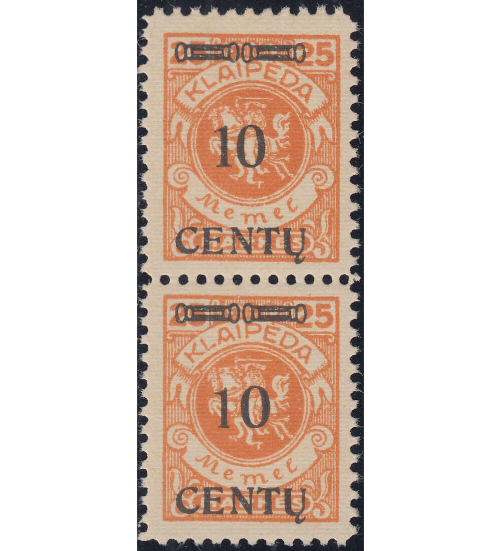 Memel  Spezial  Nr. 169 S 1 postfrisch