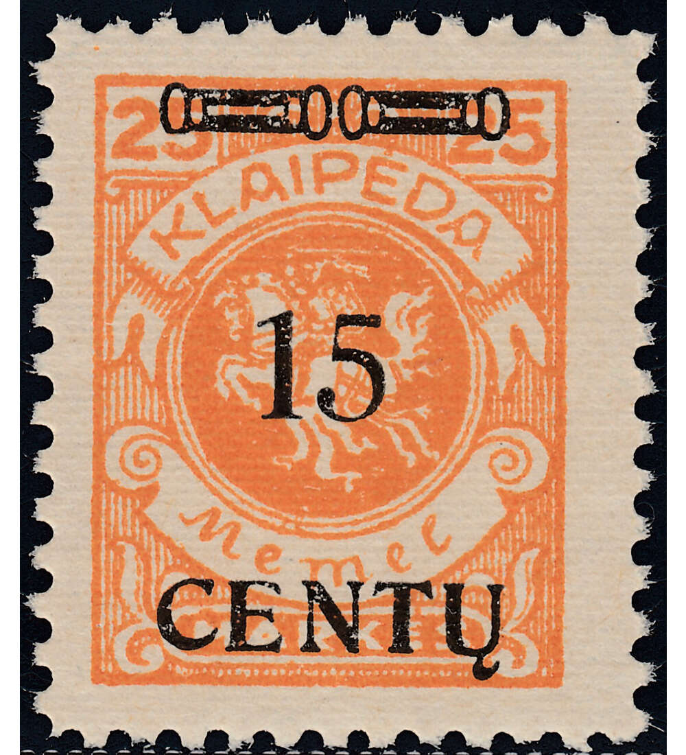 Memel  Spezial  Nr. 170 A II postfrisch