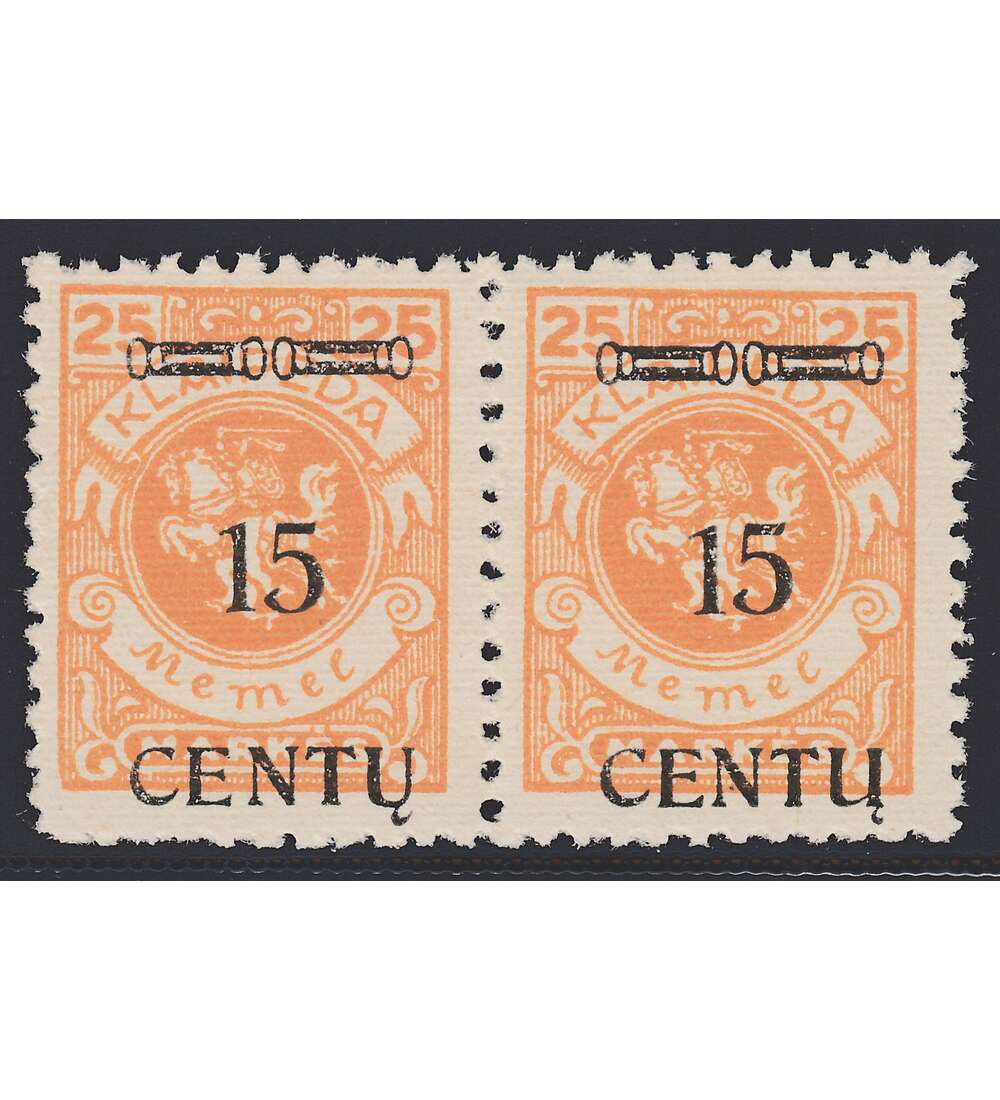 Memel  Spezial  Nr. 170 W 1 postfrisch