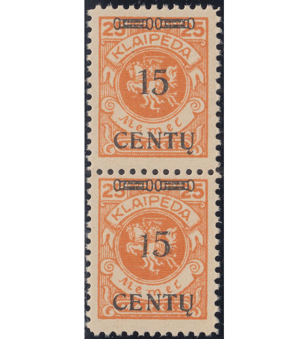 Memel  Spezial  Nr. 170 S 1 postfrisch