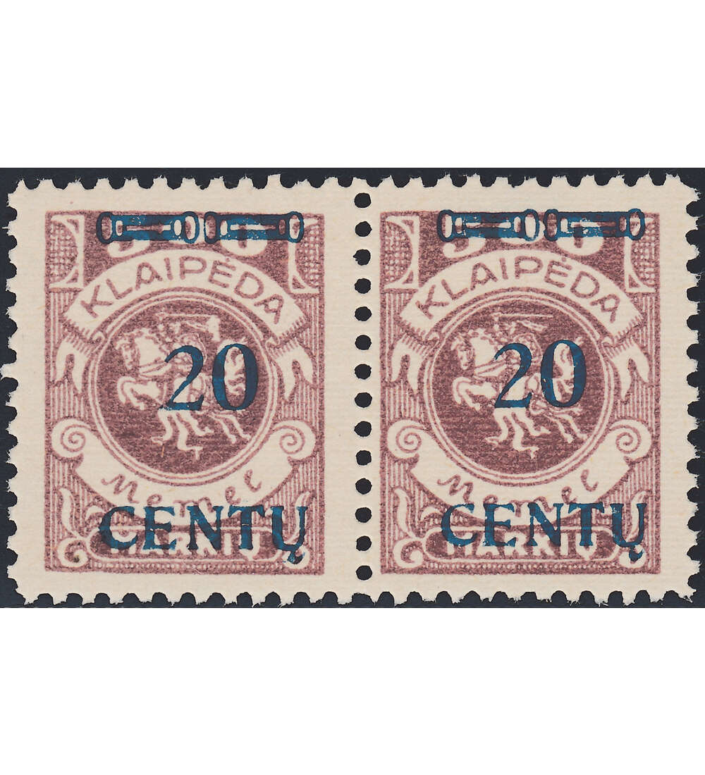 Memel  Spezial  Nr. 171 W 1 postfrisch