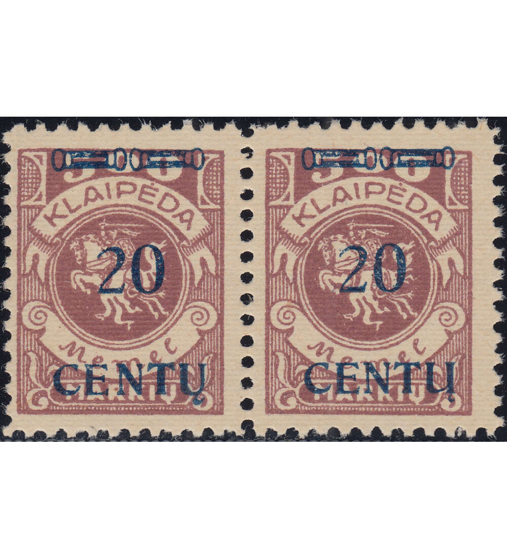 Memel  Spezial  Nr. 171 W 6 postfrisch