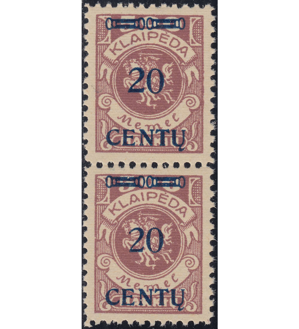 Memel  Spezial  Nr. 171 S 1 postfrisch