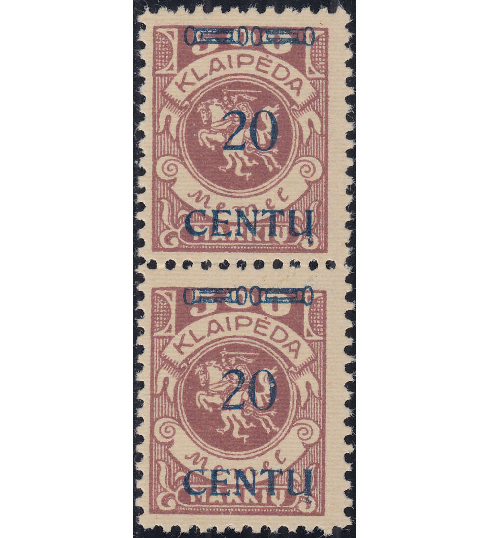 Memel  Spezial  Nr. 171 S 7 postfrisch