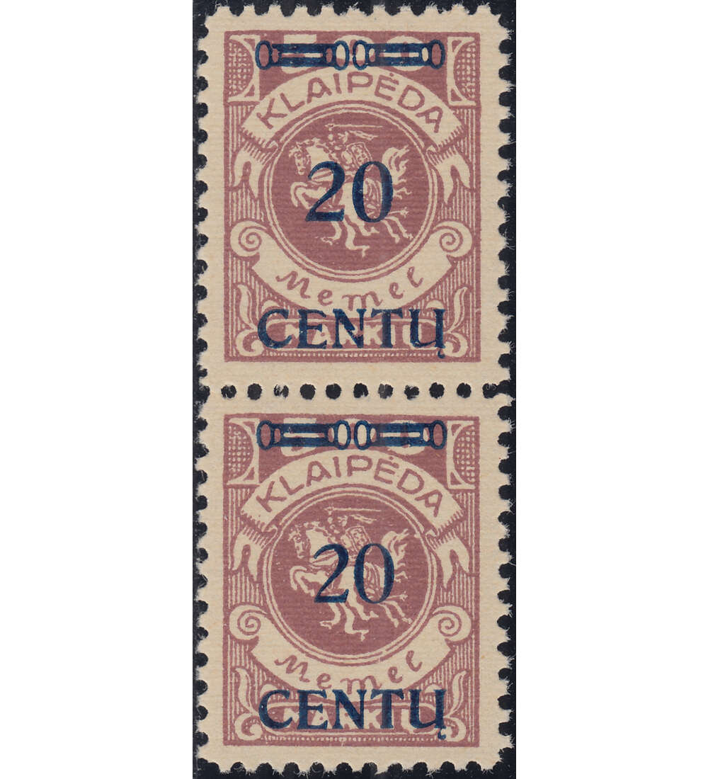 Memel  Spezial  Nr. 171 S 8 postfrisch