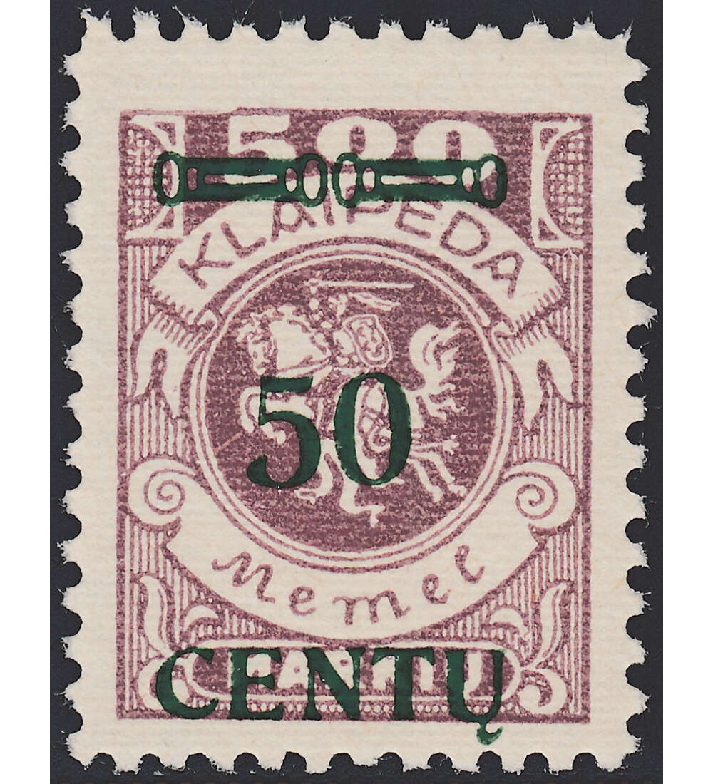 Memel  Spezial  Nr. 173 A I postfrisch