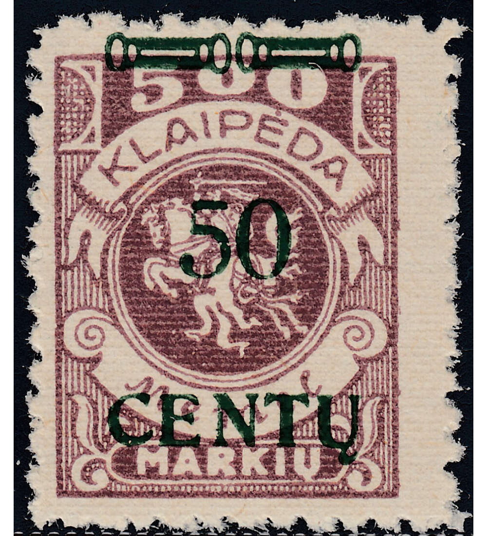 Memel  Spezial  Nr. 173 A IV postfrisch