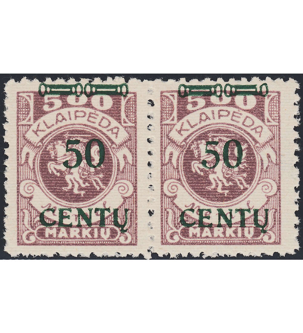 Memel  Spezial  Nr. 173 W 1 postfrisch