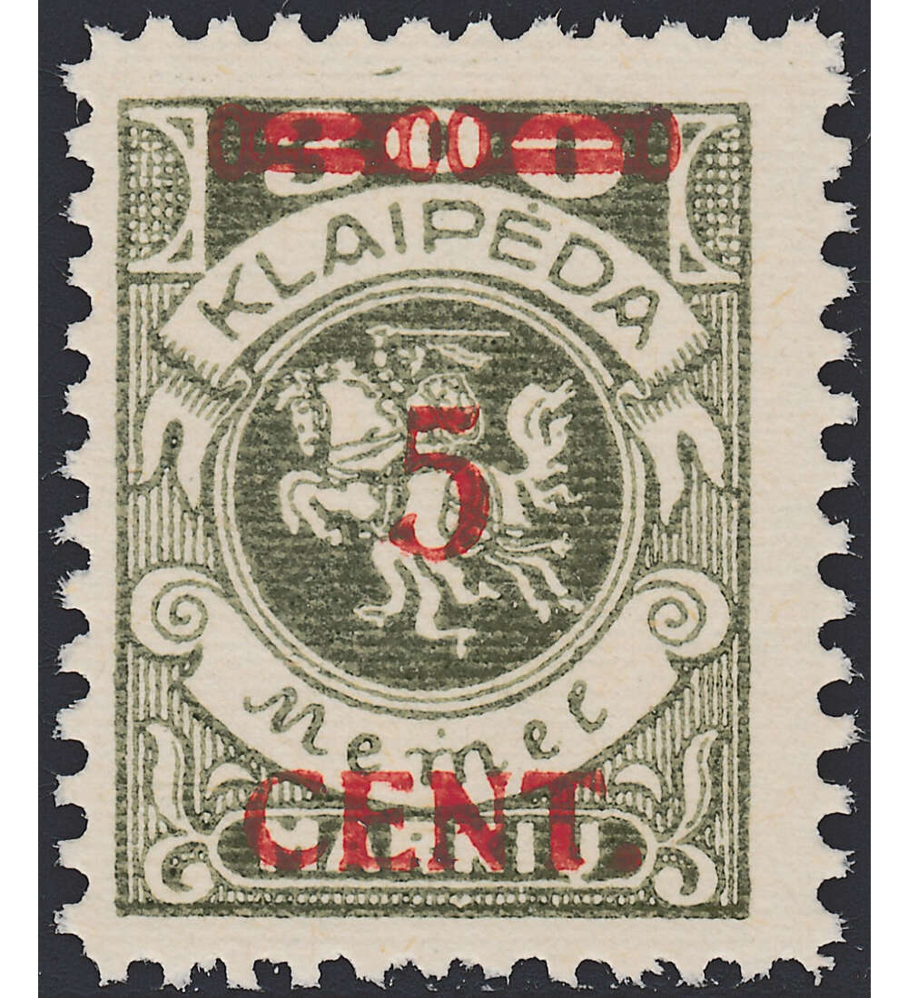 Memel  Spezial  Nr. 174 I postfrisch