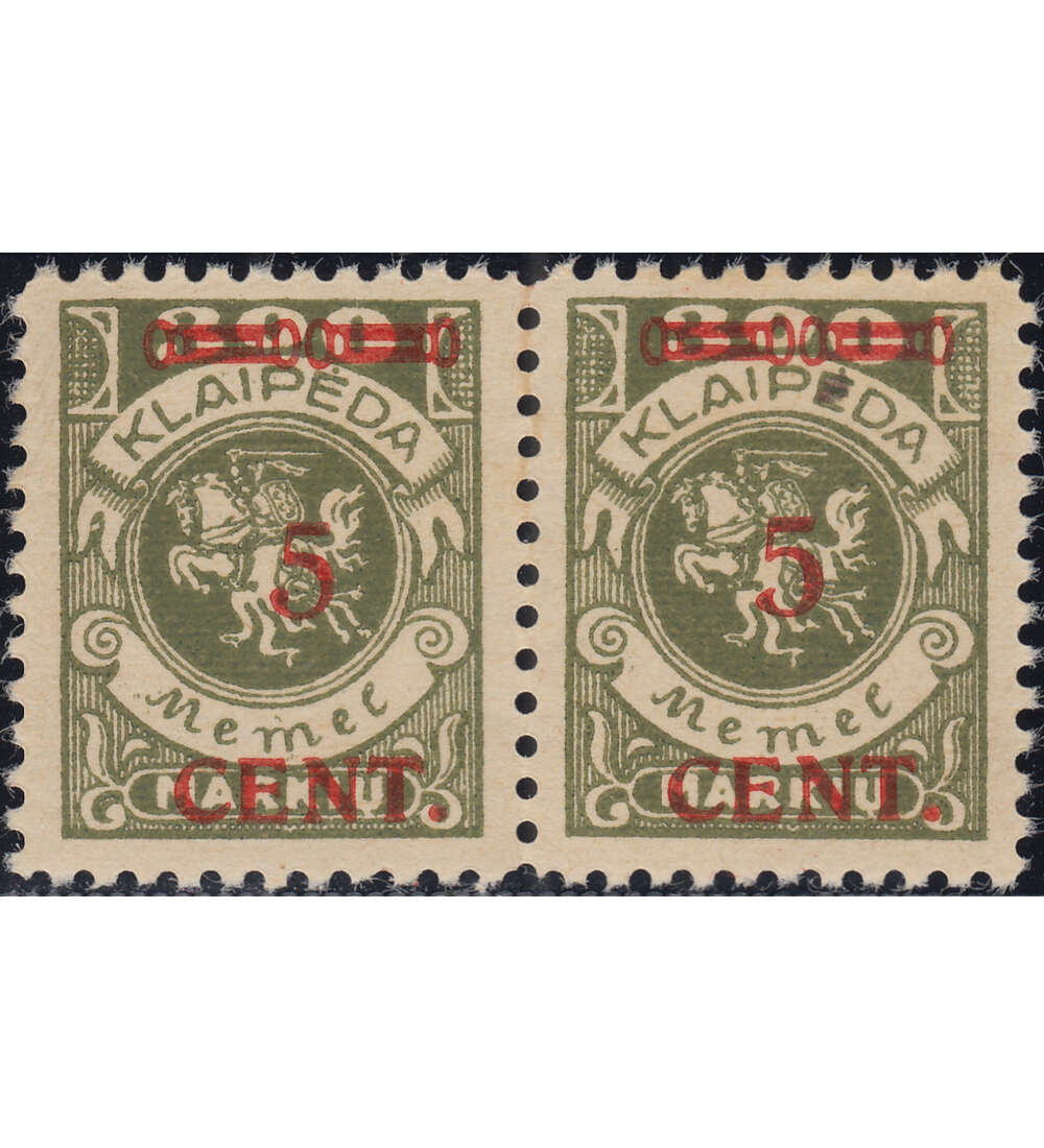 Memel  Spezial  Nr. 174 W 2 postfrisch