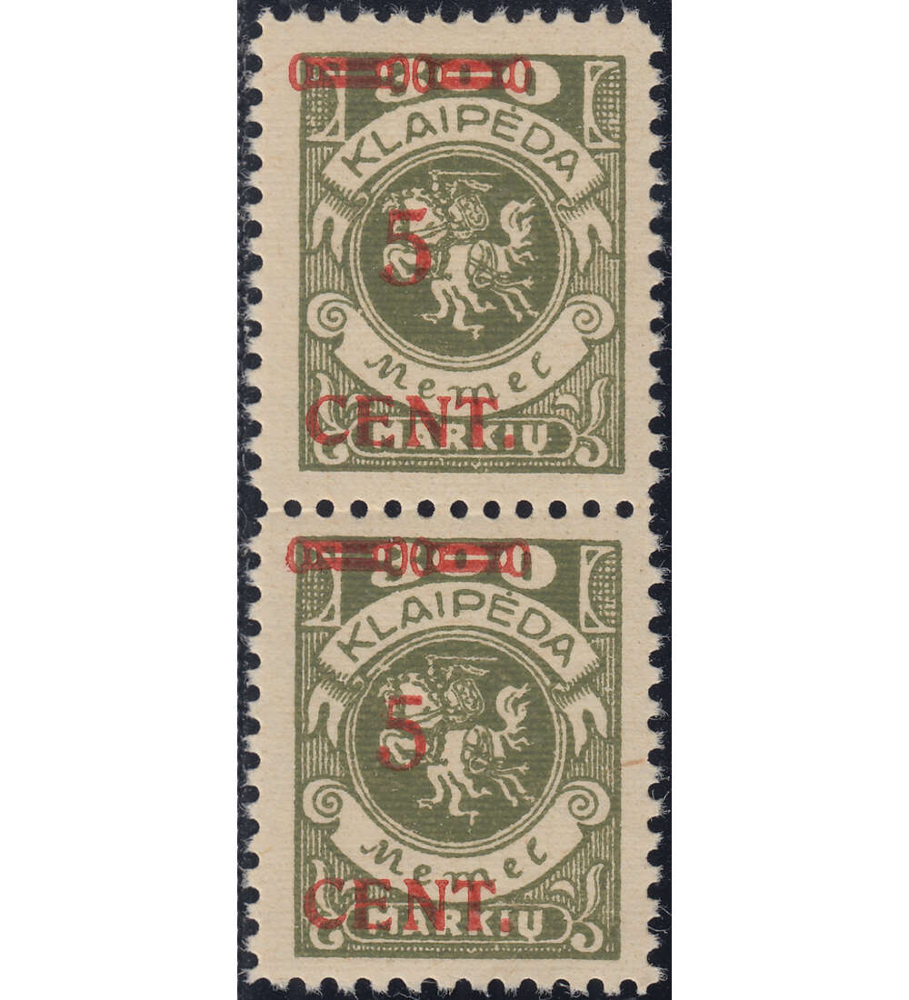 Memel  Spezial  Nr. 174 S 1 postfrisch