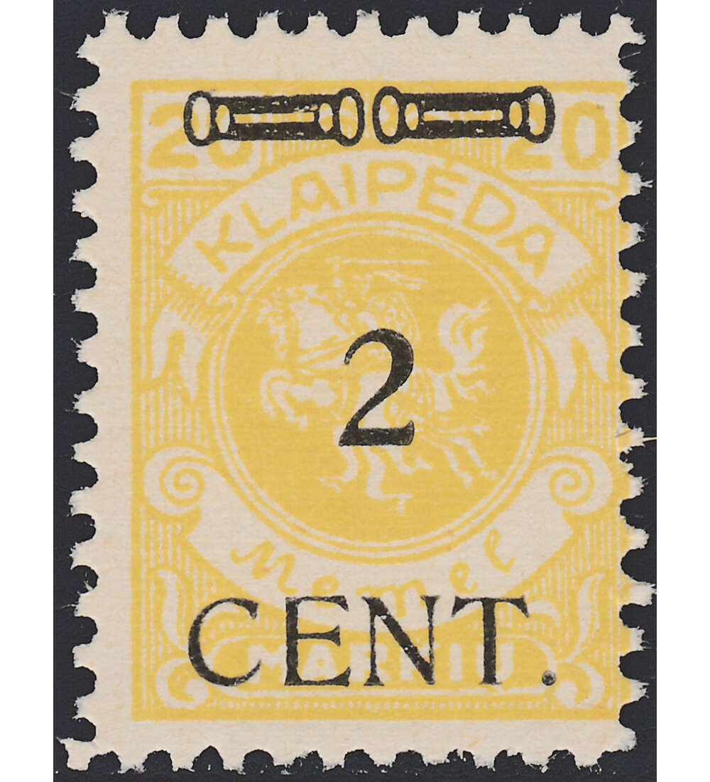 Memel  Spezial  Nr. 176 I postfrisch