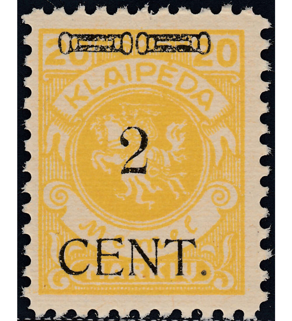 Memel  Spezial  Nr. 176 III postfrisch