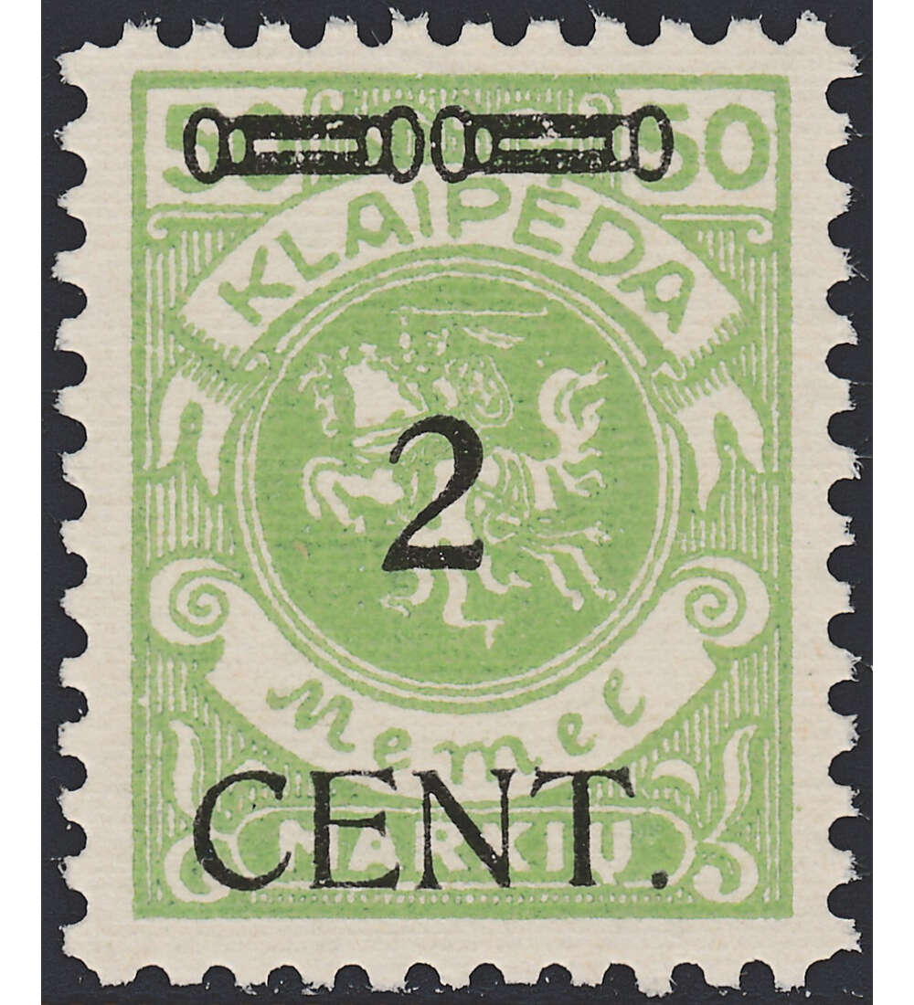 Memel  Spezial  Nr. 177 I postfrisch