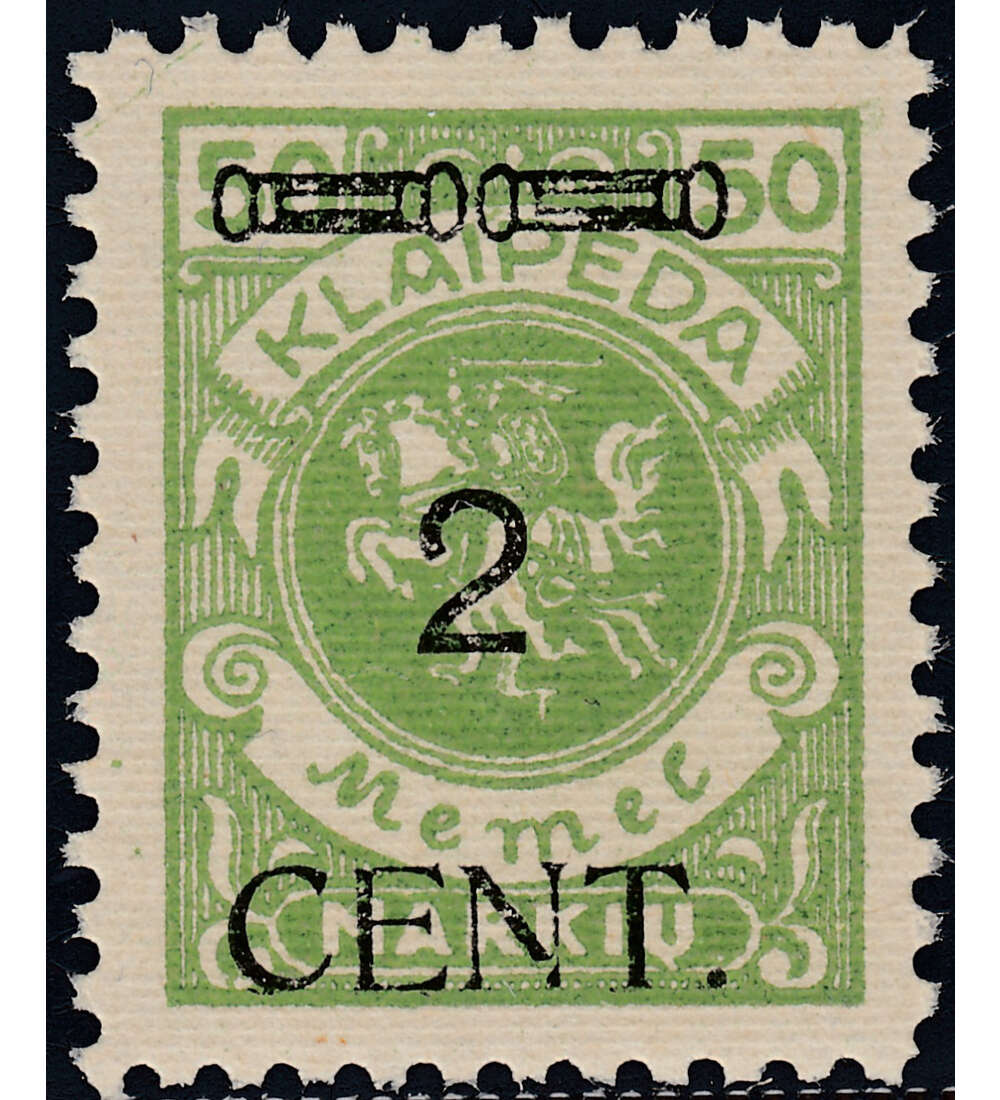 Memel  Spezial  Nr. 177 IV postfrisch