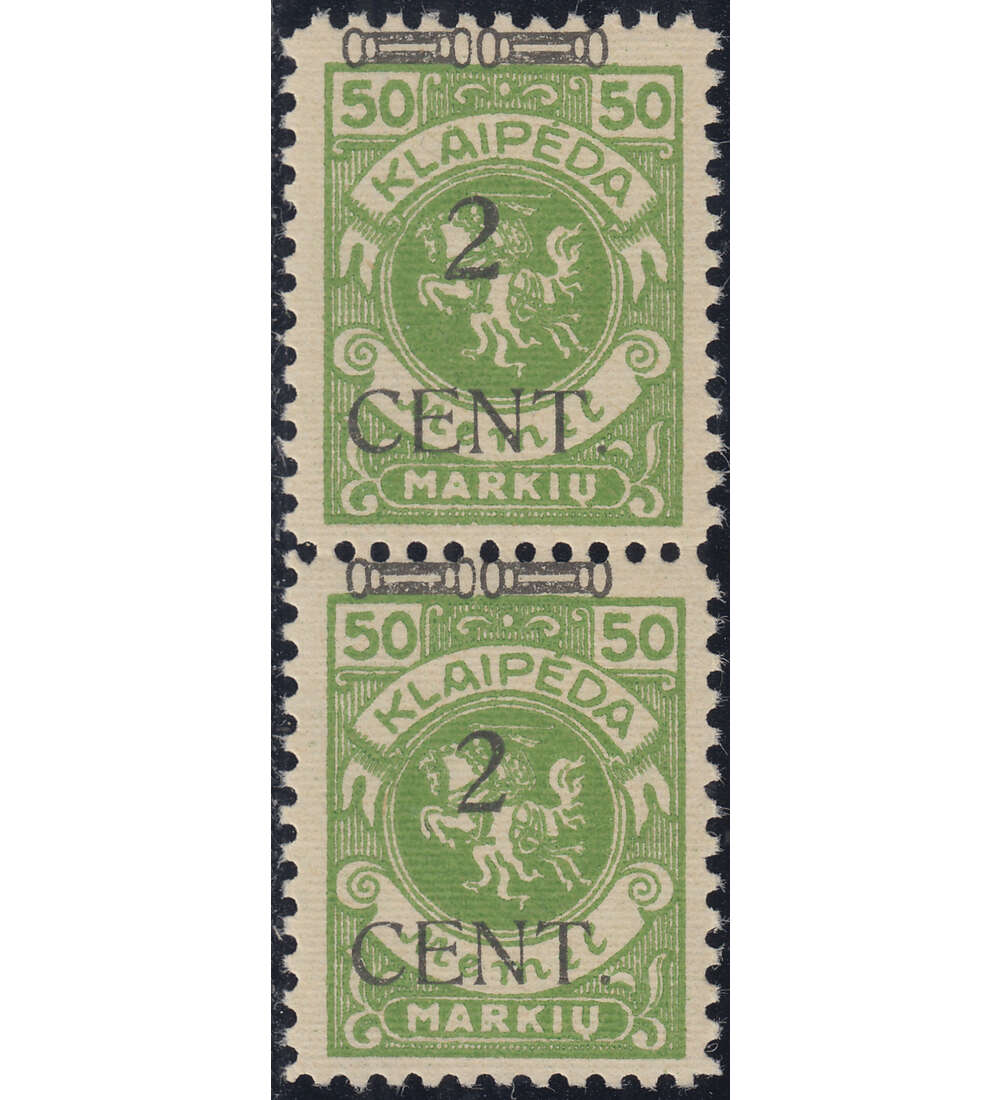 Memel  Spezial  Nr. 177 S 1 postfrisch