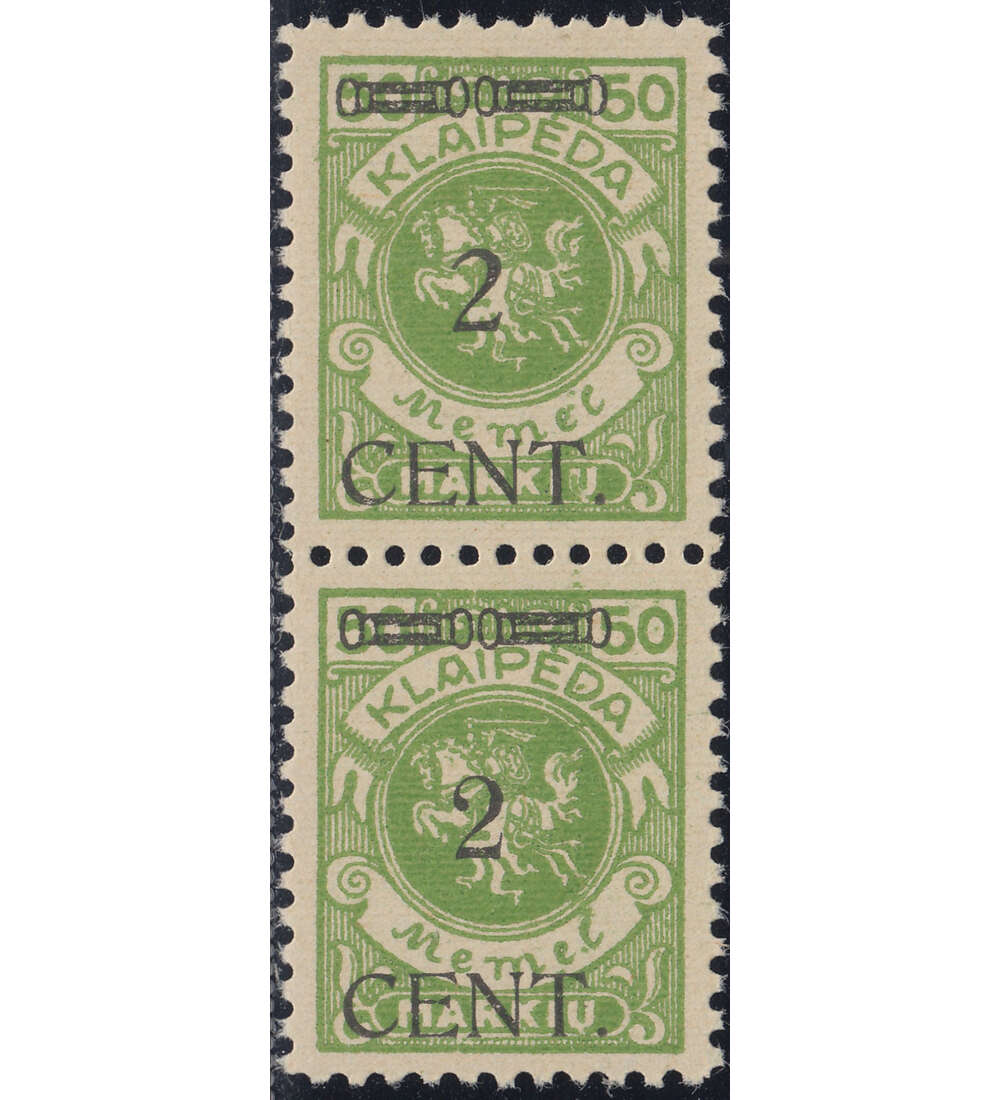 Memel  Spezial  Nr. 177 S 2 postfrisch