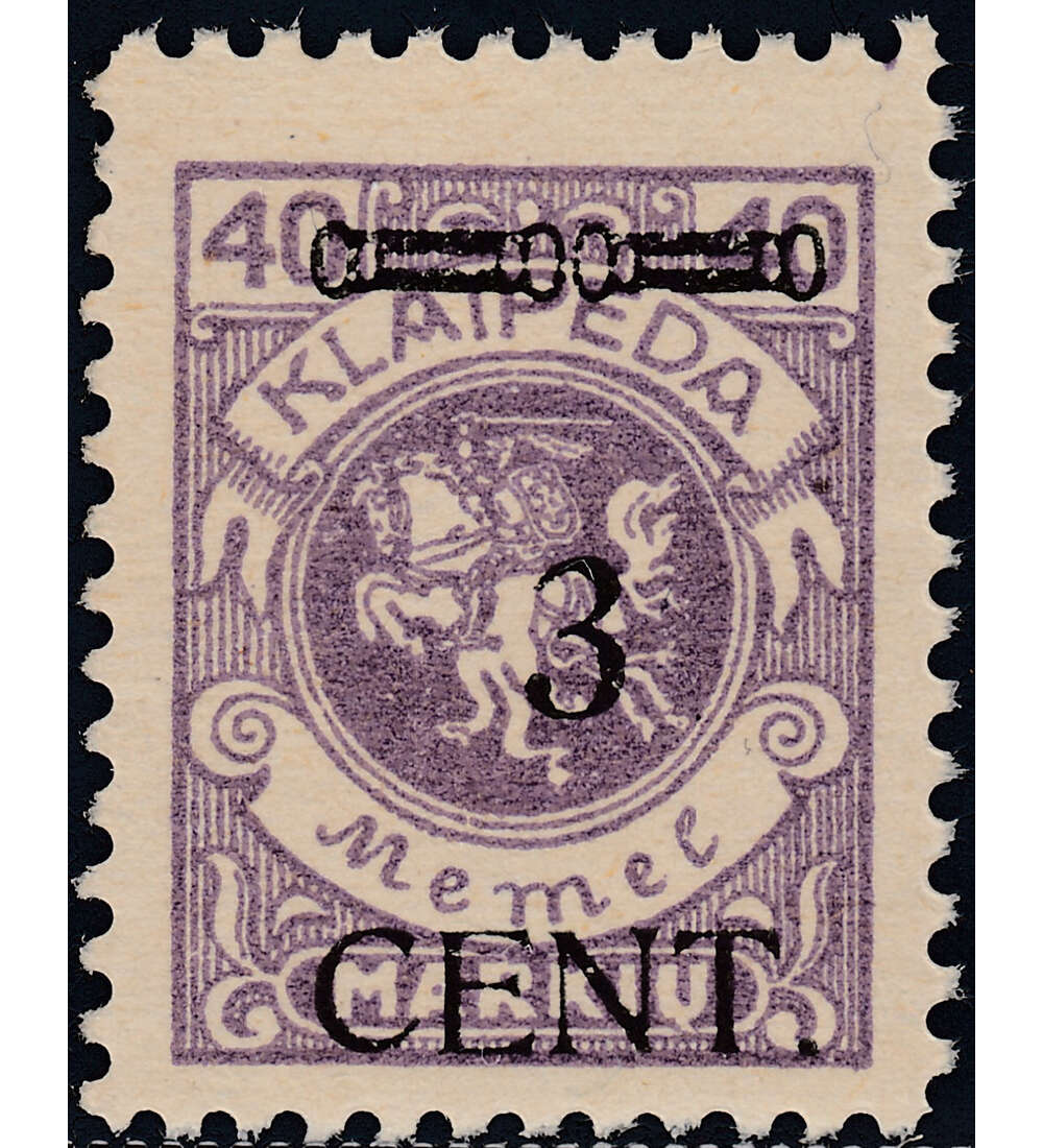 Memel  Spezial  Nr. 178 II postfrisch