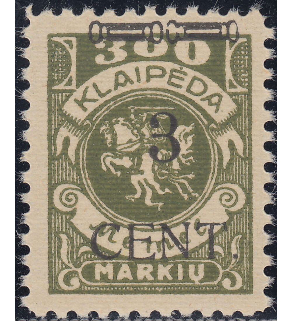 Memel  Spezial  Nr. 179 III postfrisch