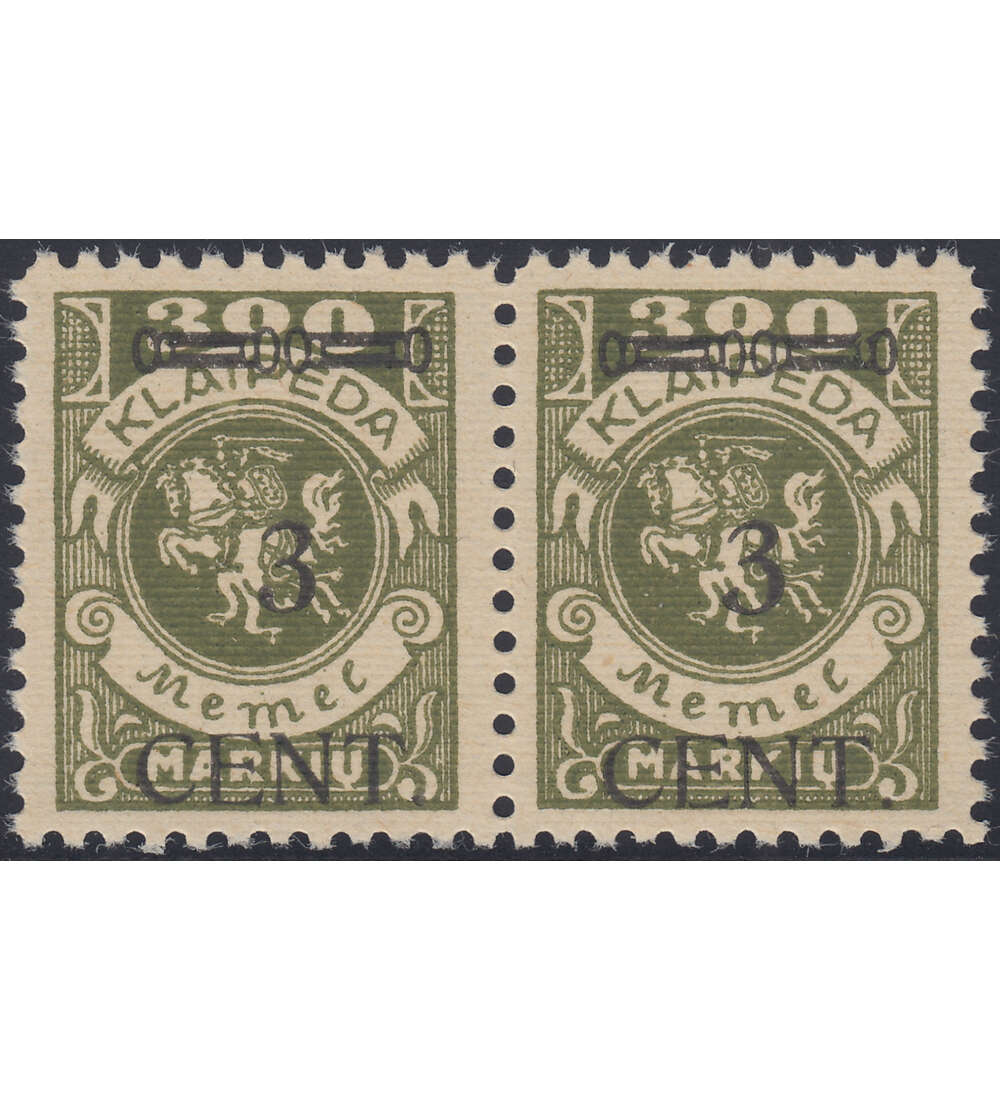 Memel  Spezial  Nr. 179 W 3 postfrisch